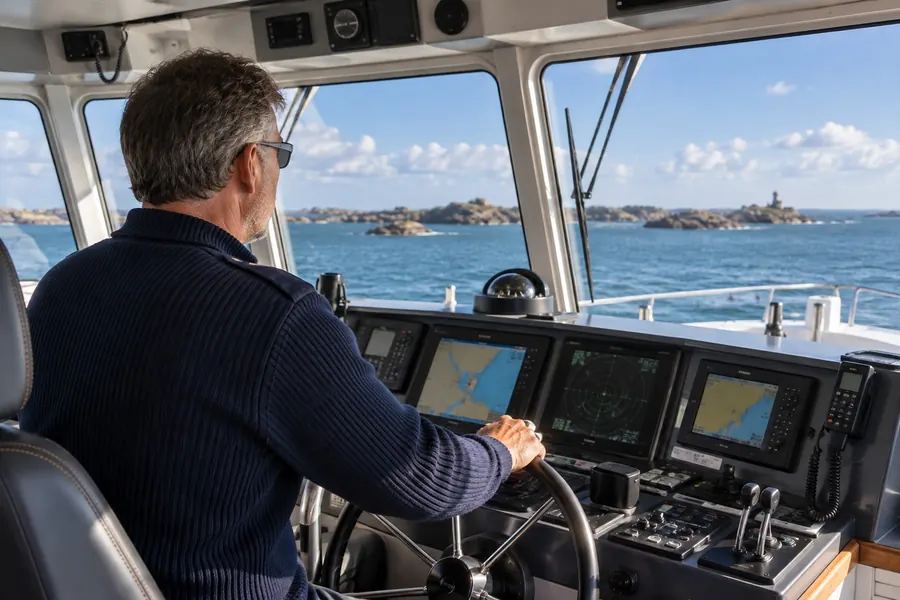 Vedettes vers Chausey à Granville